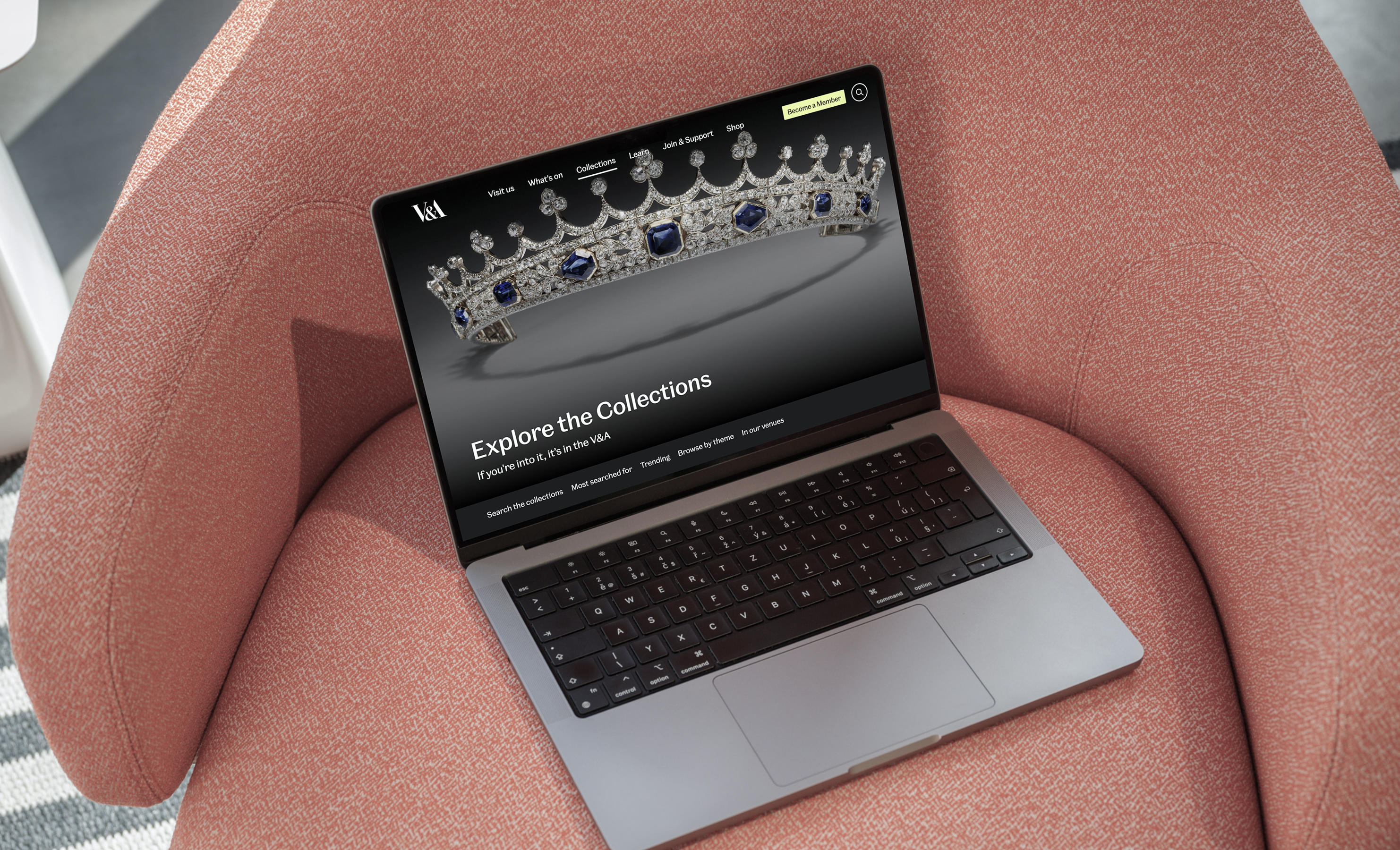 Explore the Collections — redesigned V&A collections landing page